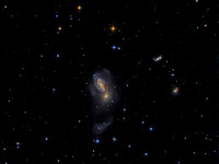 NGC 3227/3226 - Interacting Galaxy Pair