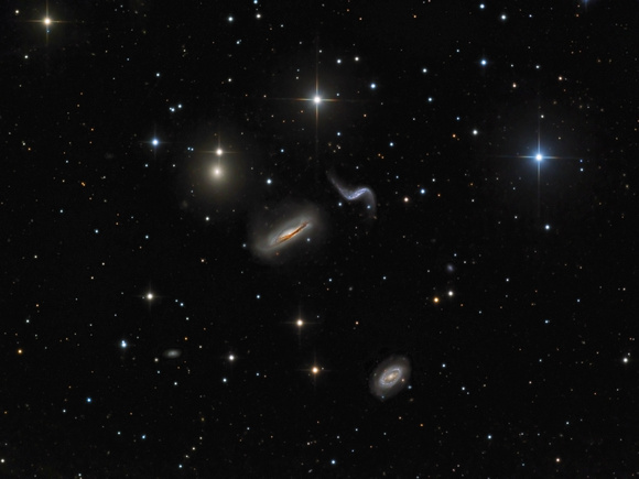 Hickson 44 - Galaxy Group in Leo