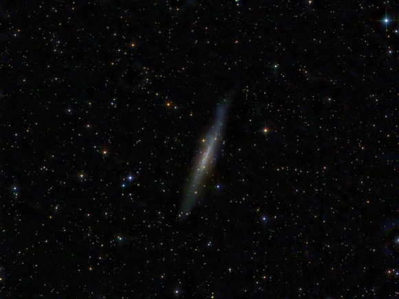 NGC 1560 - Edge-On Spiral in Camelopardalis