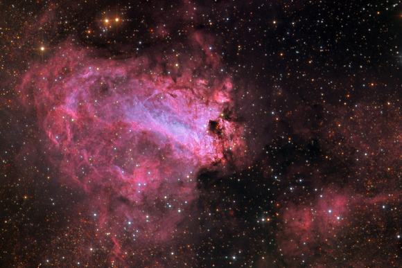 M17 - THe Omega/Swan Nebula