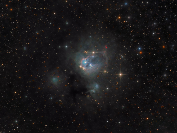 NGC 7129 - Reflection Nebula Complex in Cepheus