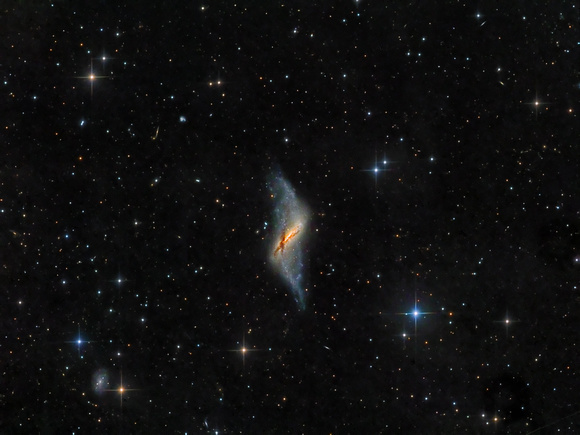 NGC 660 - Polar Ring Galaxy in Pisces